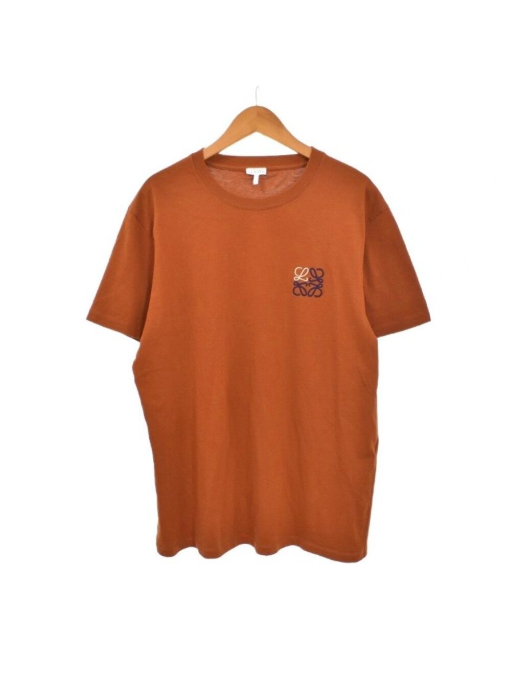 Loewe Anagram Logo T-Shirt Short Sleeve S Brown